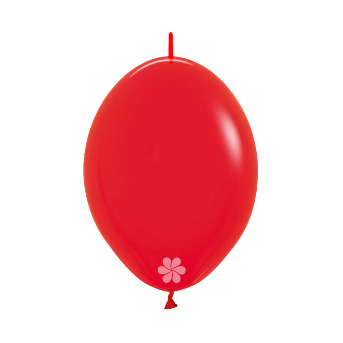 Globo Rojo Fashion  LOL 12" X 50 Unidades Sempertex