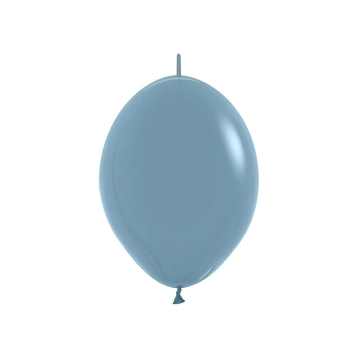 Globo Azul Pastel Dusk LOL 12" X 50 Unidades Sempertex