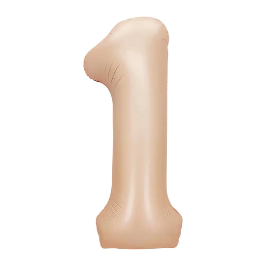 Globo Metalizado # 1 Latte 32" Sempertex