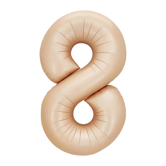 Globo Metalizado # 8 Latte 32" Sempertex