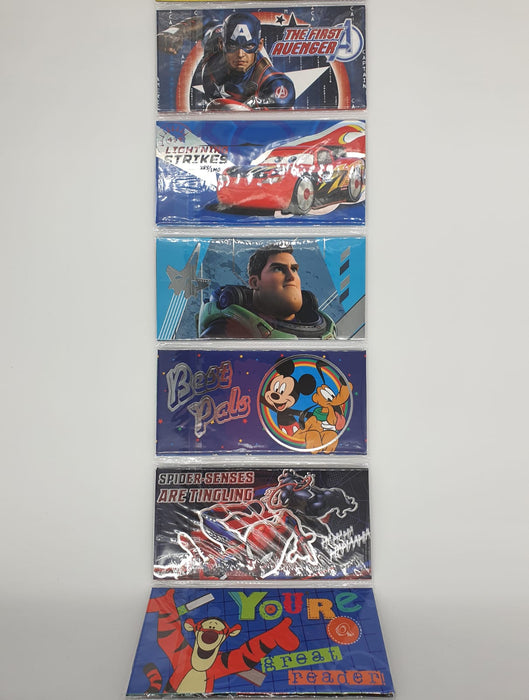 Sobres para Lluvia de Sobre Tematica Personajes Niño x 12