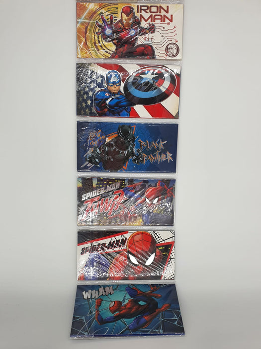 Sobres para Lluvia de Sobre Temática Super Heroes x 12