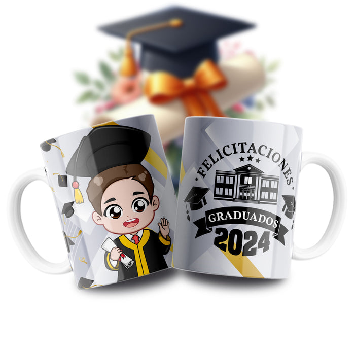 Mug Mensaje de Grado 11 Oz Ref. 12 x 1 Unidad