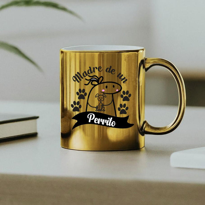 Mug Dorado Espejo  Madres 11 Oz Ref. 6 x 1 Unidad