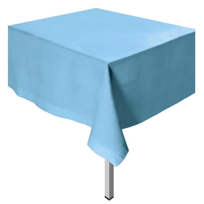 Mantel Plastico Rectangular Azul Pastel x 1 Unidad Sempertex