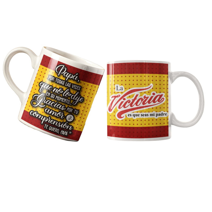 Mug Feliz Dia Padres 11 Oz Ref. 41 x 1 Unidad
