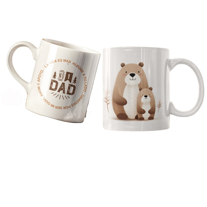 Mug Feliz Dia Padres 11 Oz Ref. 55 x 1 Unidad