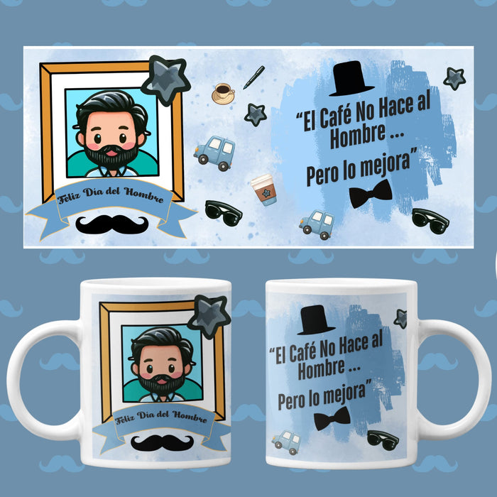 Mug Dia del Hombre 11 Oz Surtidos Caja x 36 Unidades