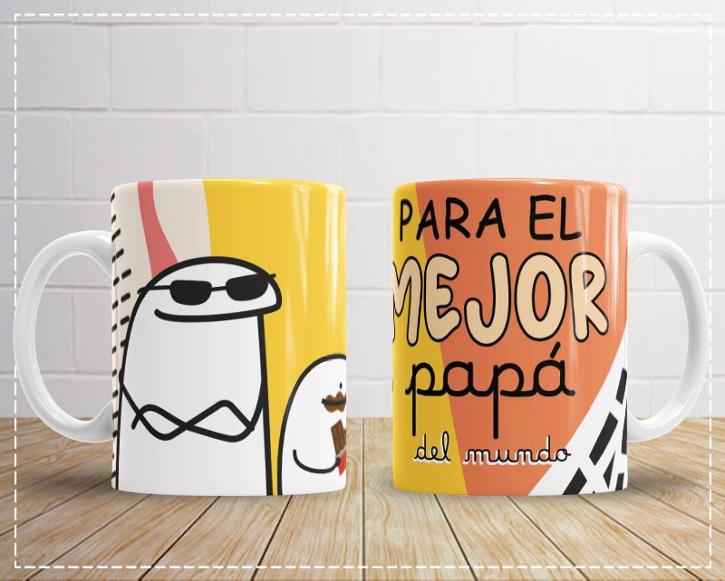 Mug Feliz Dia Padres 11 Oz Ref. 3 x 1 Unidad