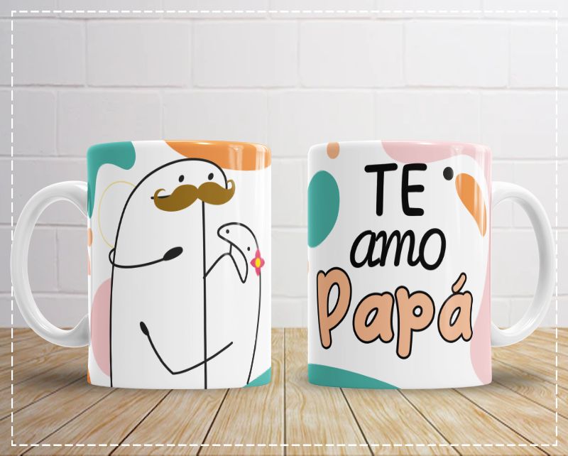 Mug Feliz Dia Padres 11 Oz Ref. 9 x 1 Unidad