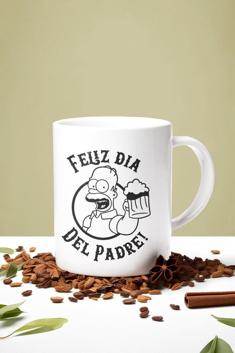 Mug Feliz Dia Padres 11 Oz Ref. 14 x 1 Unidad