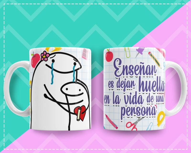 Mug Feliz Dia del Maestro 11 Oz Ref. 17 x 1 Unidad