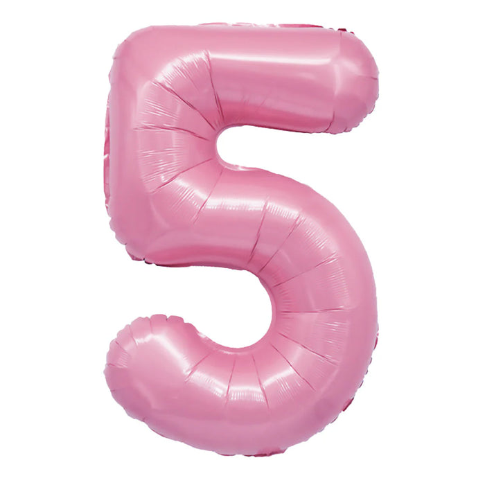 Globo Metalizado # 5 Rosado 16" Sempertex