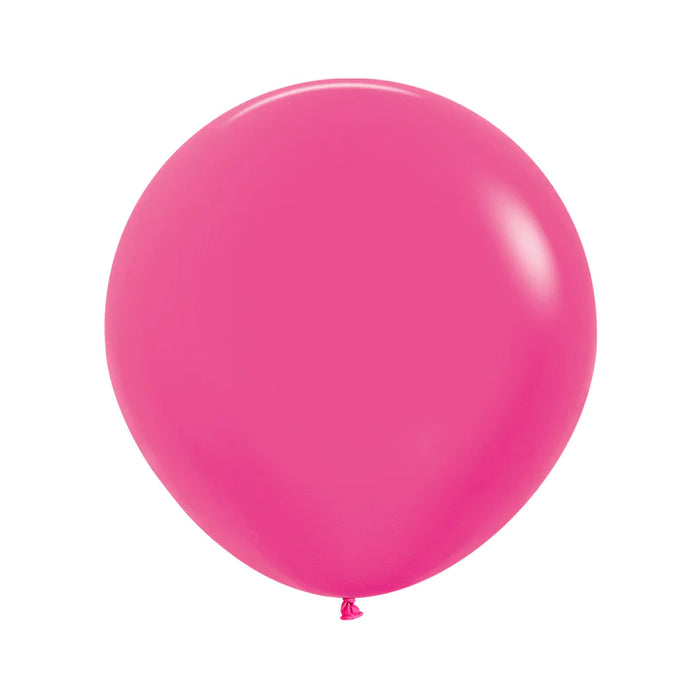 UNIDAD  de Globo Neon R24 Fucsia X UNIDAD