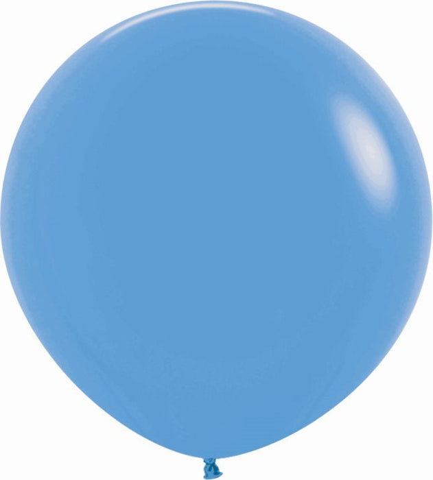 UNIDAD  de Globo Neon R18 Azul X UNIDAD