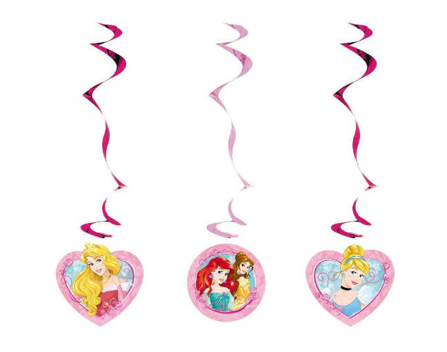 Espiral Cartón Princesas X 3 Unidades Sempertex