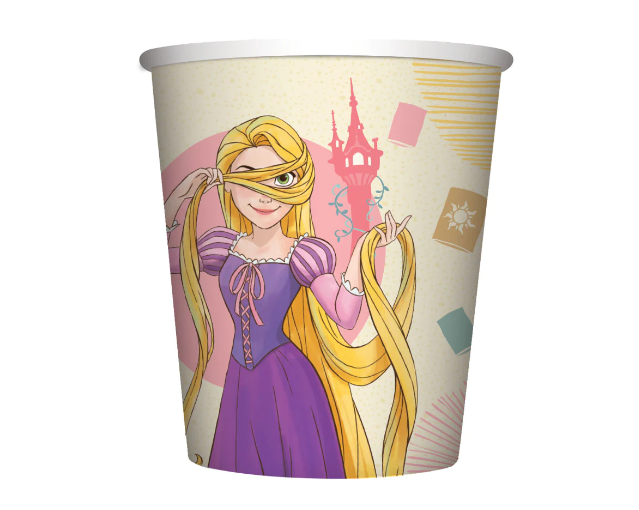 Vaso 9 Oz Princesas X 8 Unidades Sempertex