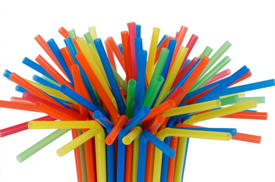 Pitillo Plastico Biodegradable Multicolor Surtido X 20 Unidades