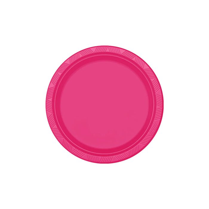 Plato Deluxe Pequeño Fucsia 15 cm  x 10 Unidades Sempertex