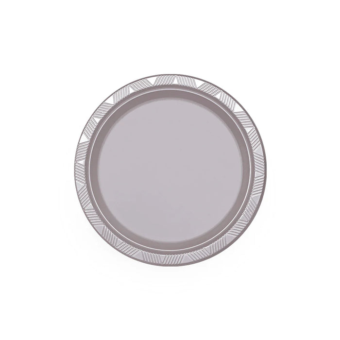 Plato Deluxe Pequeño Plata 15cm  x 10 Unidades Sempertex