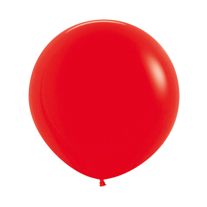 Globo Rojo Fashion R40 x 20 Unidades Sempertex