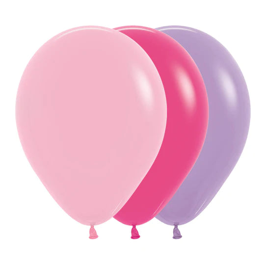 Globo Fashion Surtido Niña R12 x 12 Unidades Sempertex