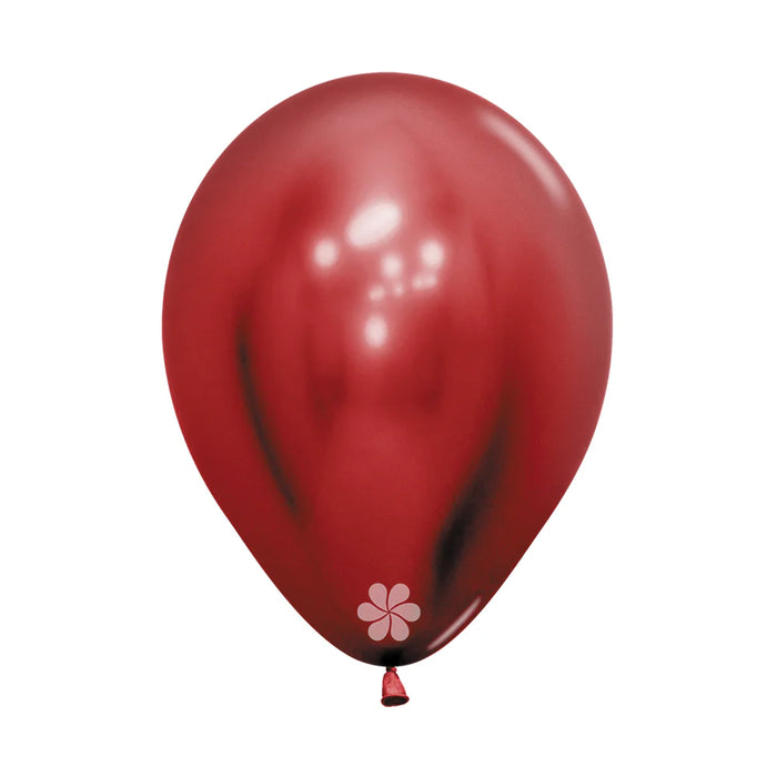 Globo Rojo Cristal Reflex R5 x 50 Unidades Sempertex