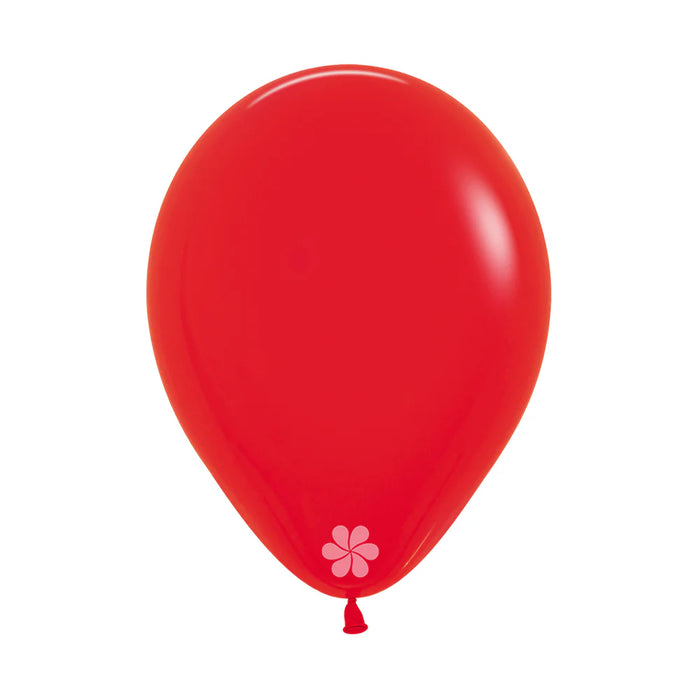 Globo Rojo Fashion R9 x 50 Unidades Sempertex