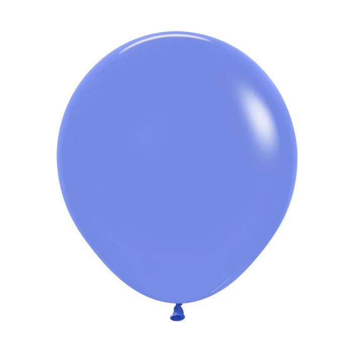 Globo Azul Hortensia Fashion R18 x 50 Unidades Sempertex