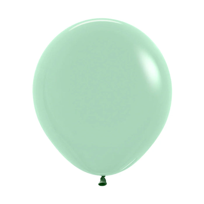 UNIDAD de Globo 126 Pastel Dusk Té Verde R18 x UNIDAD