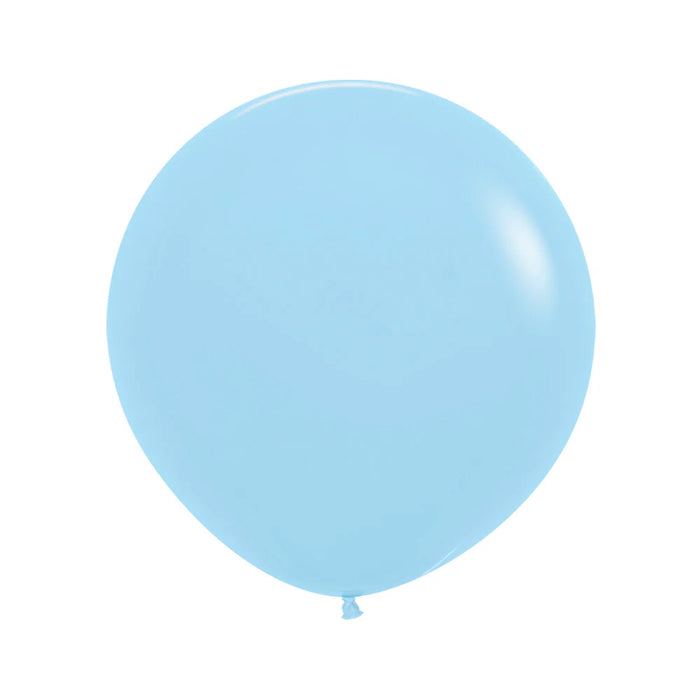 Globo Azul Pastel Mate R36 x 2 Unidades Sempertex