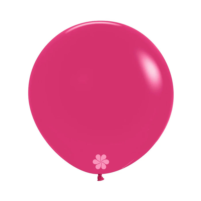 Globo Fucsia Cosmo Fashion R24 X 3 Unidades Sempertex