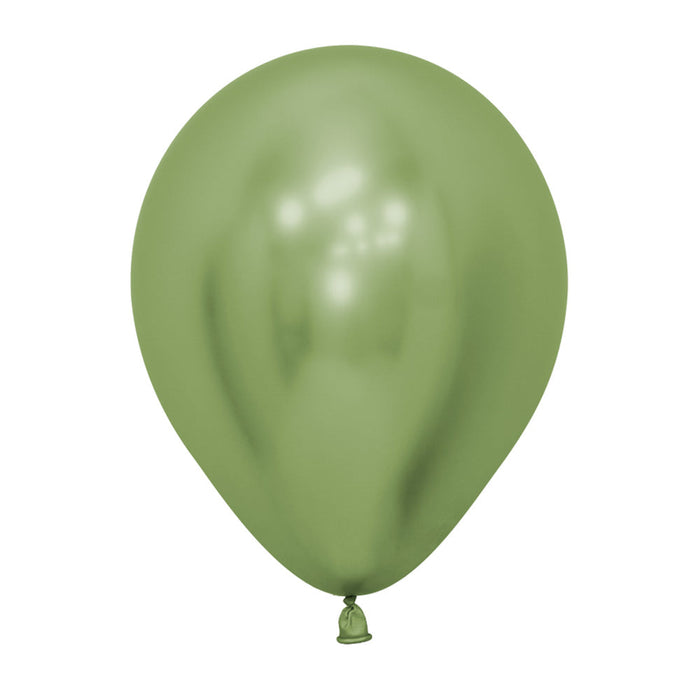 Globo Verde Lima Reflex R12 x 12 Unidades Sempertex