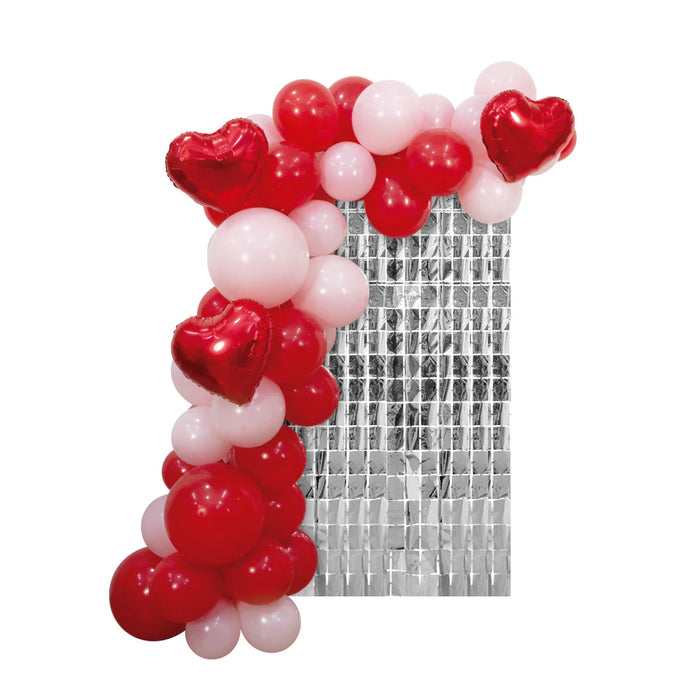 Semiarco Organico De Globos Amor 64 Piezas Sempertex
