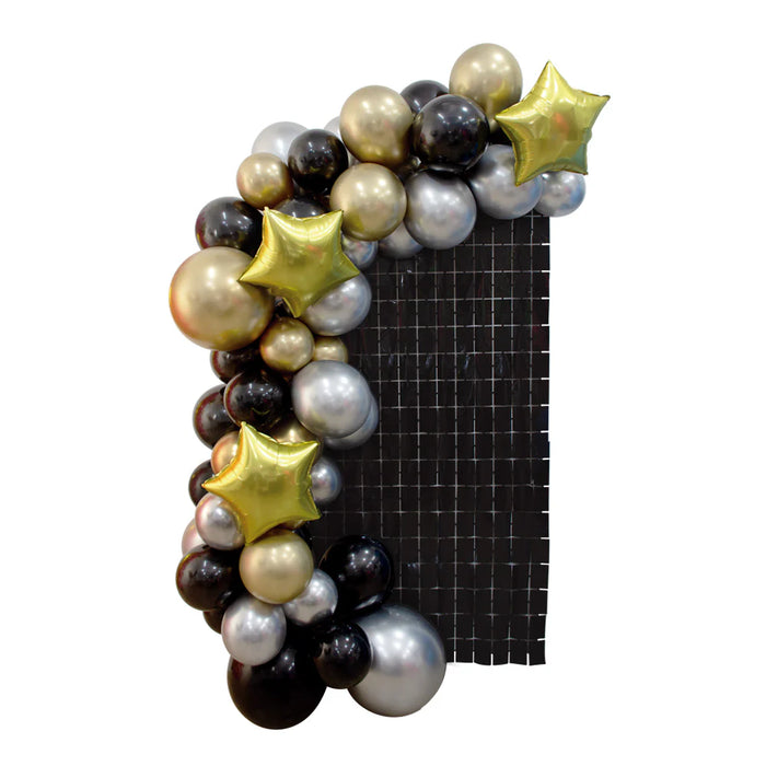 Semiarco Organico De Globos Fiesta Deluxe 64 Piezas Sempertex