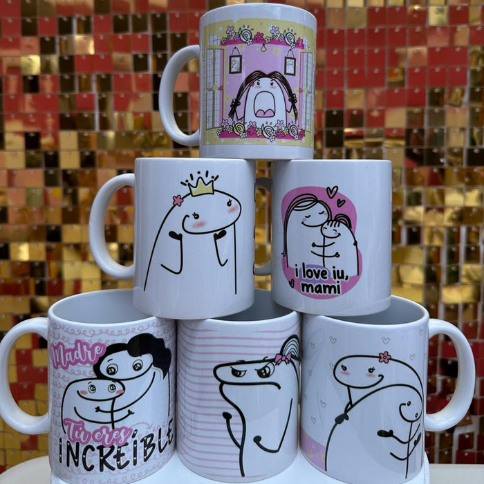 Mug Feliz Dia De La Madre 11 Oz Surtidos Caja x 36