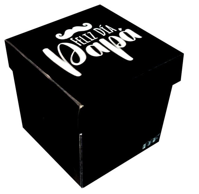 Caja Tapa Mini Feliz dia Papá x 1 unidad