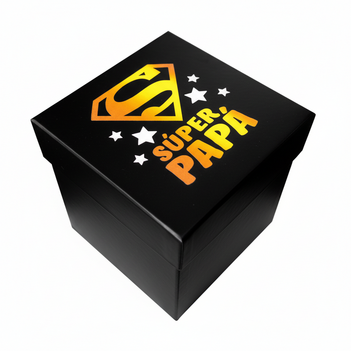 Caja Tapa Mini Super Papá x 1 unidad