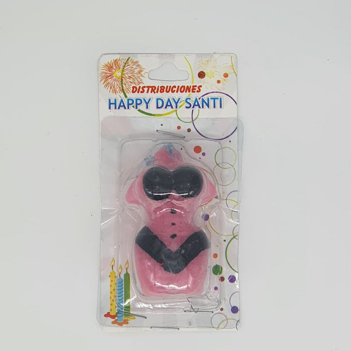 Vela Adulto Torso de Mujer X Unidad