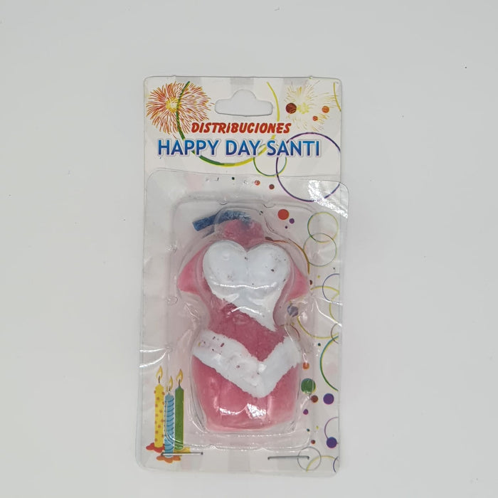 Vela Adulto Torso de Mujer X Unidad