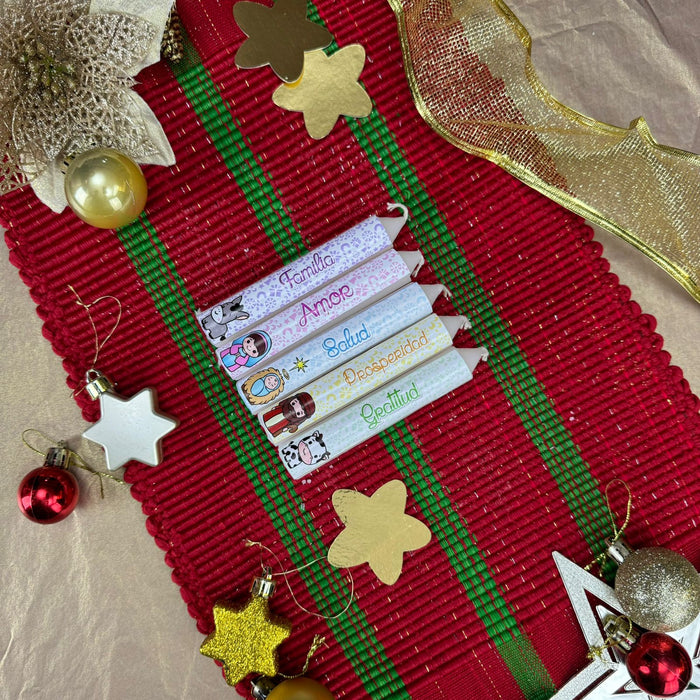 Velitas Deseos Blancas Referencia 3 x 5 Unidades