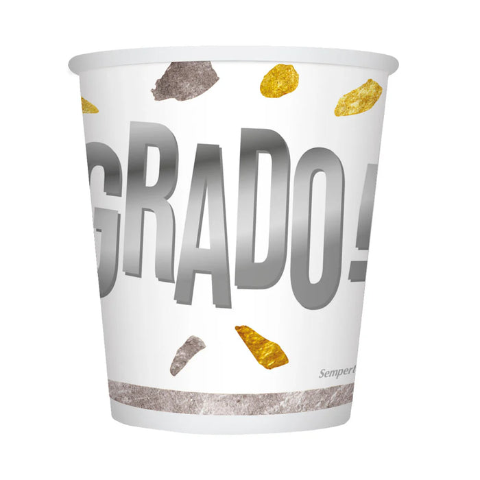 Vaso 9 Oz Grado X 8 Unidades Sempertex