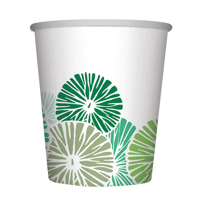 Vaso 9 0z Citrus Lima x 8 Unidades