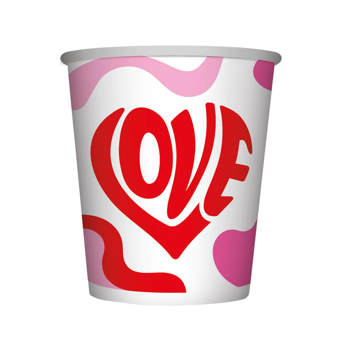 Vaso 9 0z Love x 8 Unidades Sempertex