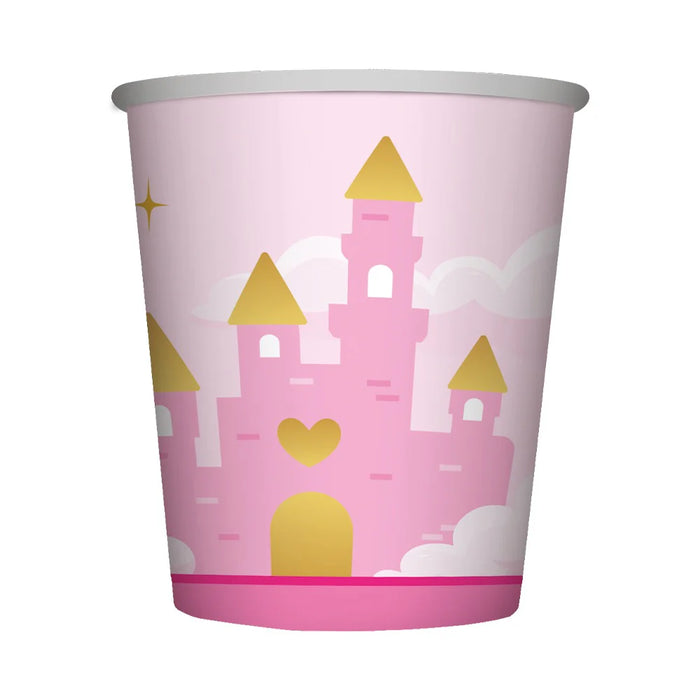 Vaso 9 Oz Castillo Magico x 8 Unidades Sempertex