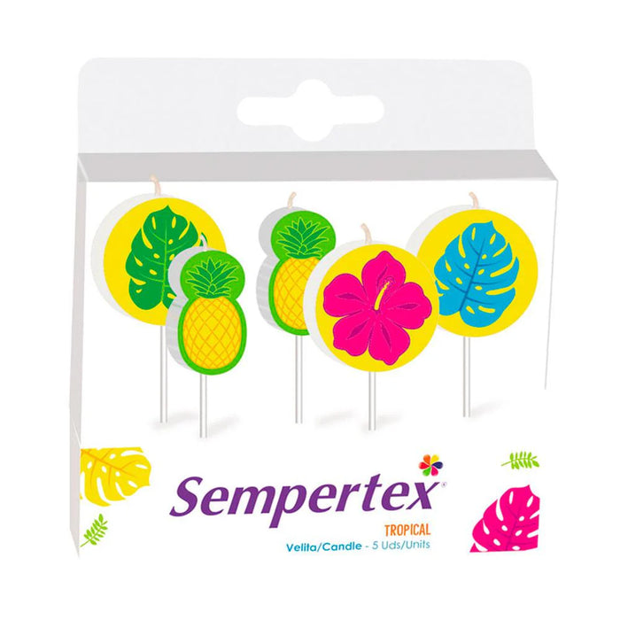 Velita Tropical x 5 Unidades Sempertex