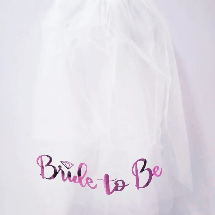 Velo de Novia Bride To Be X Unidad