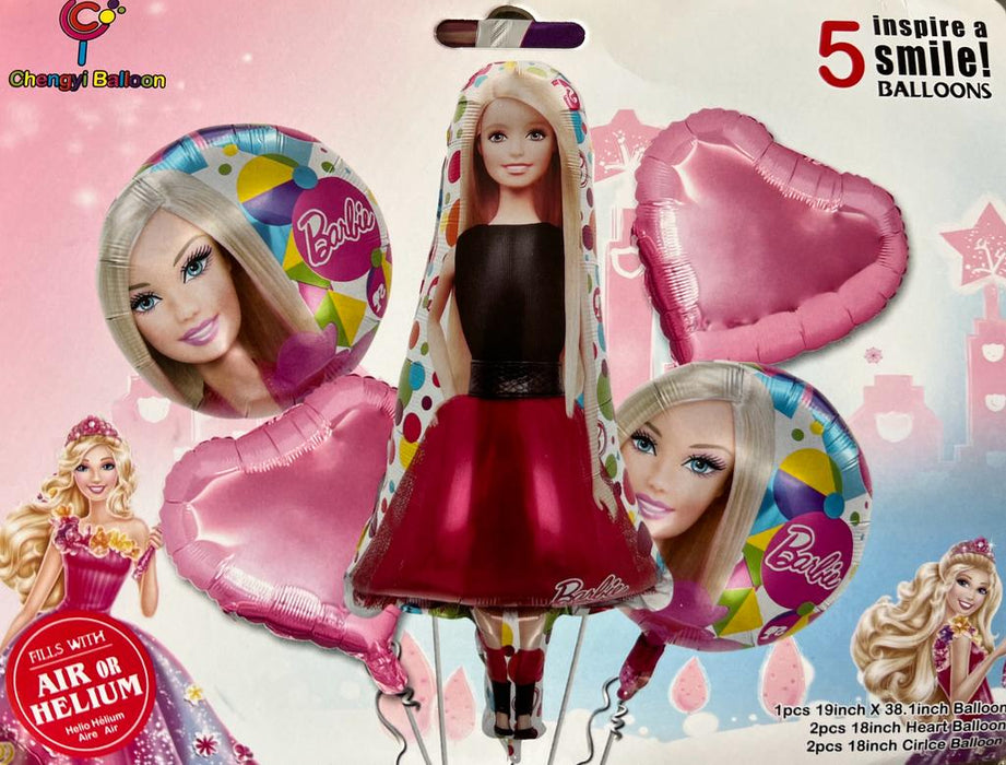 Bouquet Barbie x5 Piezas