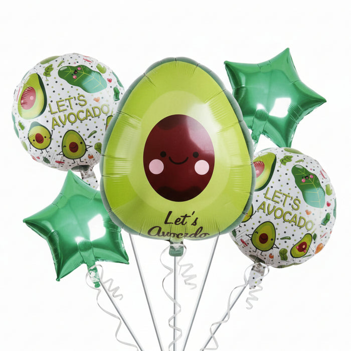 Bouquet de Globos Aguacates x 5 Piezas
