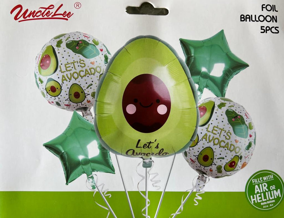 Bouquet de Globos Aguacates x 5 Piezas